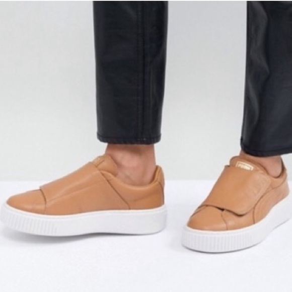 puma basket platform velcro puma basket platform velcro